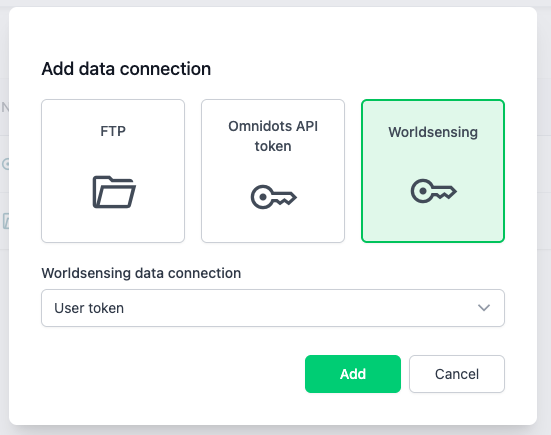 Add user token