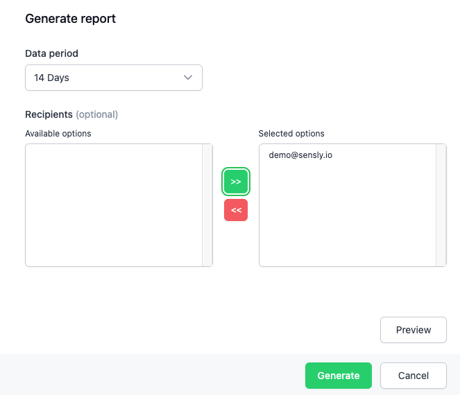 Report generate